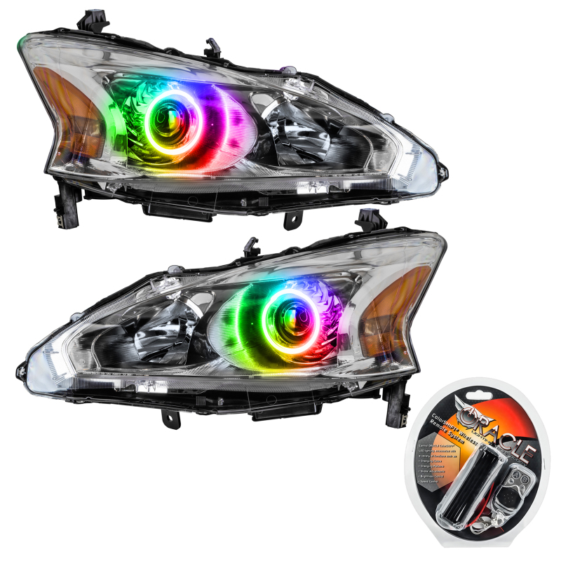 Oracle 13-15 Nissan Altima Sedan SMD HL - ColorSHIFT SEE WARRANTY - 7172-330