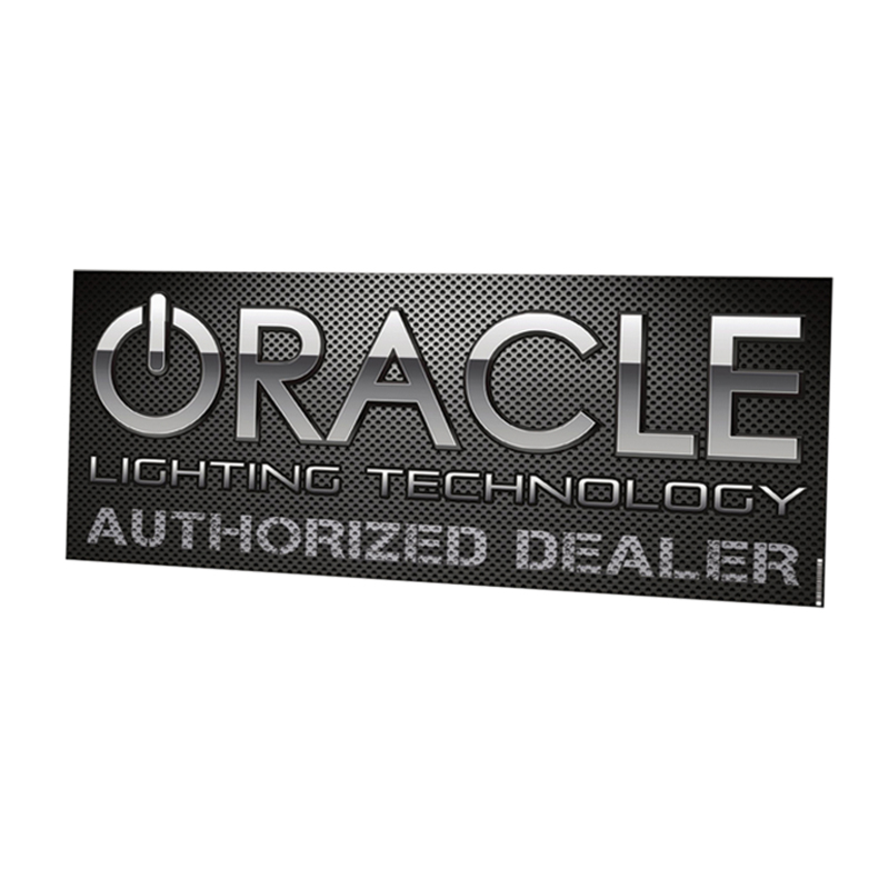 Oracle - 6ft x 2.5ft Banner SEE WARRANTY - 8038-504