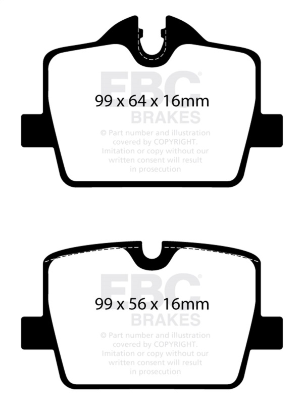 EBC 2019+ BMW Z4 G29 2.0T Bluestuff Rear Brake Pads - DP52405NDX