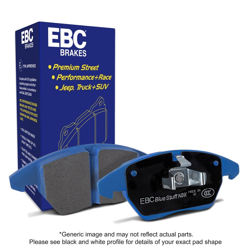 EBC 2015+ Ford Mustang GT350 Bluestuff Front Brake Pads - DP53055NDX
