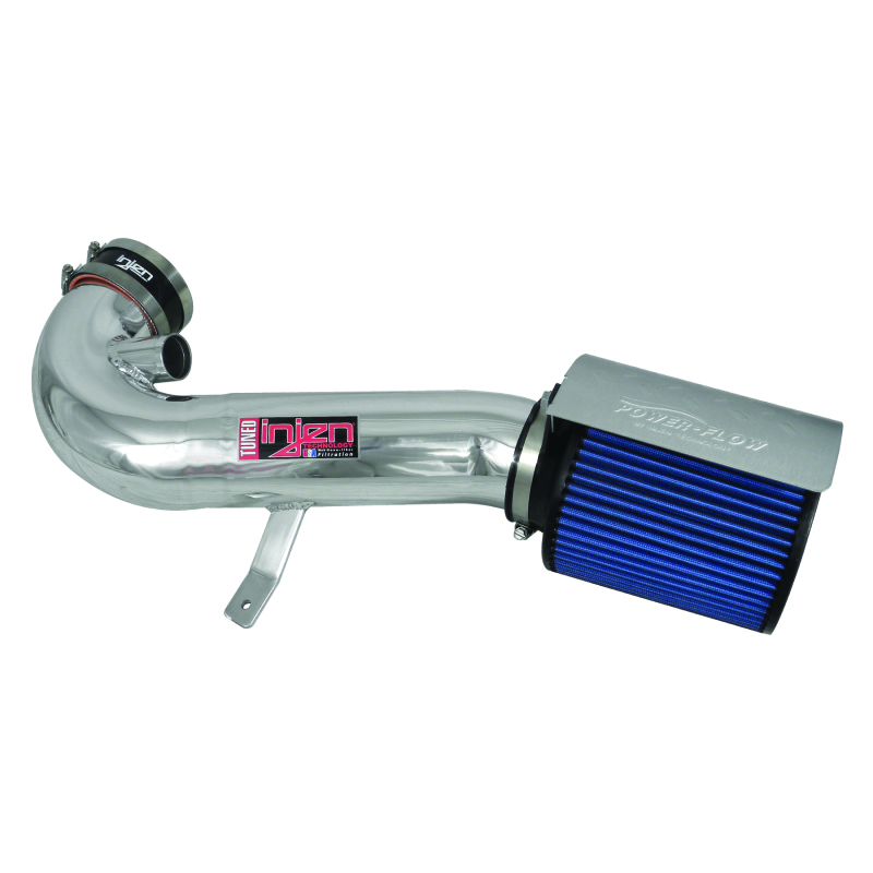 Injen 11 Ford Mustang GT V8 5.0L Power-Flow Polished Short Ram Air Intake w/ MR Tech & Heat Shield - PF9023P