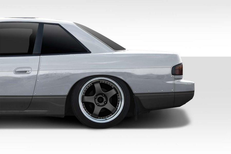 1989-1994 Nissan 240SX S13 2DR Coupe Duraflex D Sport 30mm Rear Fender Flares - 2 Piece - 114769