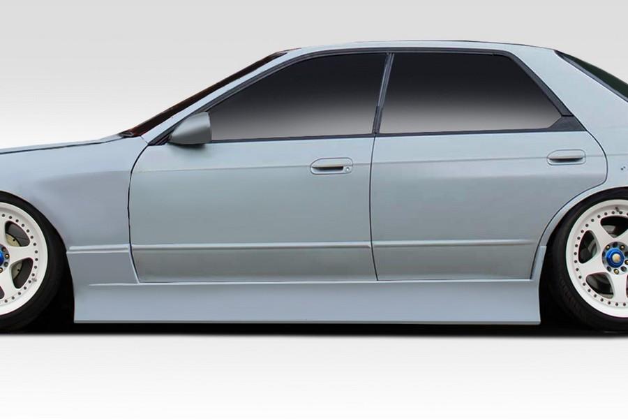 1989-1994 Nissan Skyline R32 4DR Duraflex V-Speed Side Skirts - 2 Piece - 113565