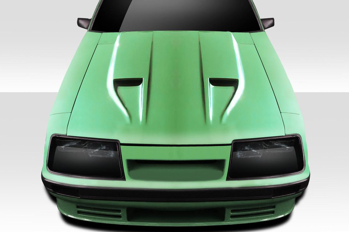 1983-1986 Ford Mustang Duraflex STM Hood - 1 Piece - 113485