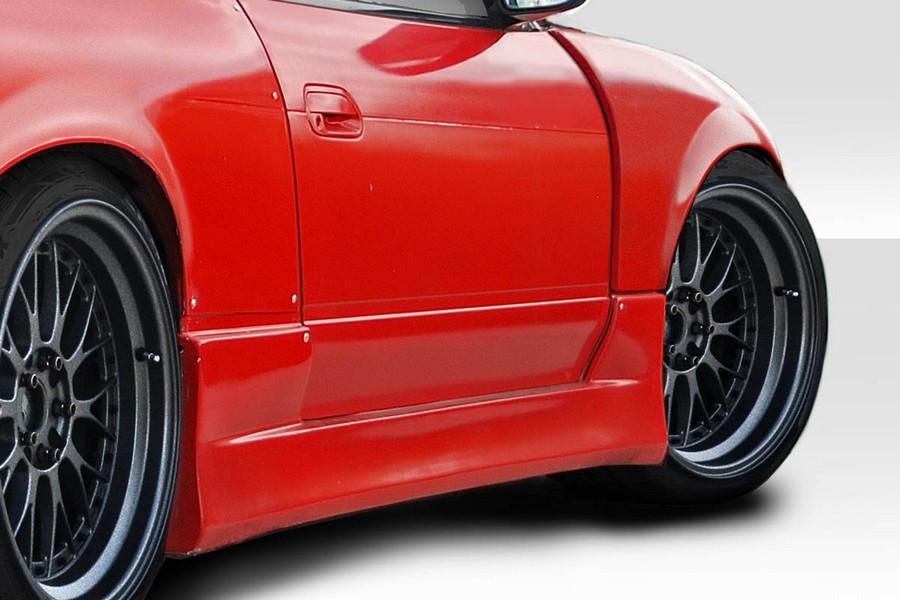 1989-1994 Nissan 240SX S13 Duraflex K Power Style Front Fenders - 2 Piece - 114955