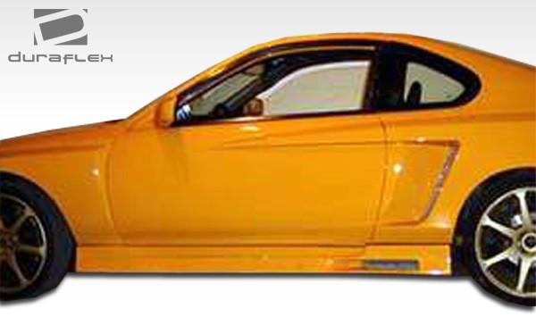 1992-1996 Honda Prelude Duraflex Spyder Side Skirts Rocker Panels - 2 Piece - 119458