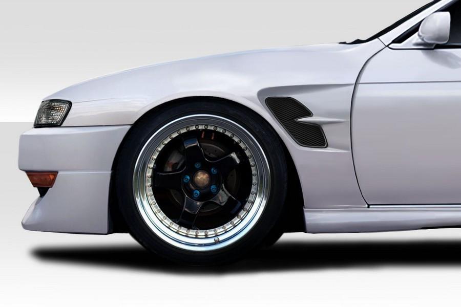 1997-1998 Nissan 240SX S14 Duraflex Supercool Wide Body Front Fenders - 2 Piece - 114854