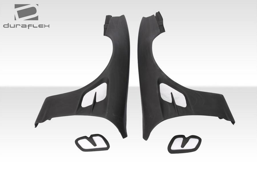 1997-1998 Nissan 240SX S14 Duraflex Supercool Wide Body Front Fenders - 2 Piece - 119723