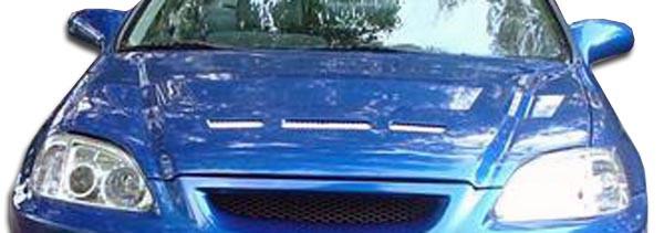 1996-1998 Honda Civic Duraflex Predator Hood - 1 Piece - 105540