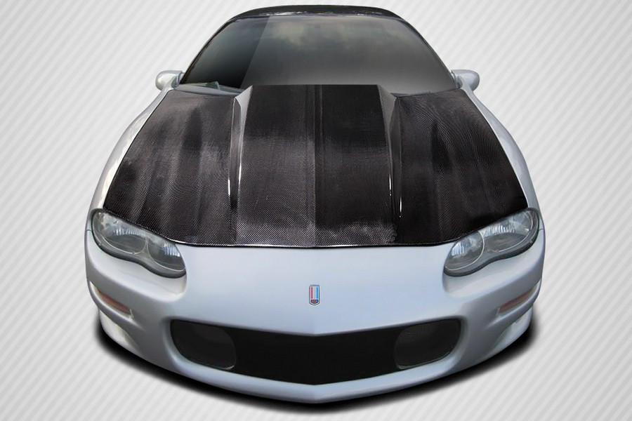 1998-2002 Chevrolet Camaro Carbon Creations Cowl Hood - 1 Piece - 115519