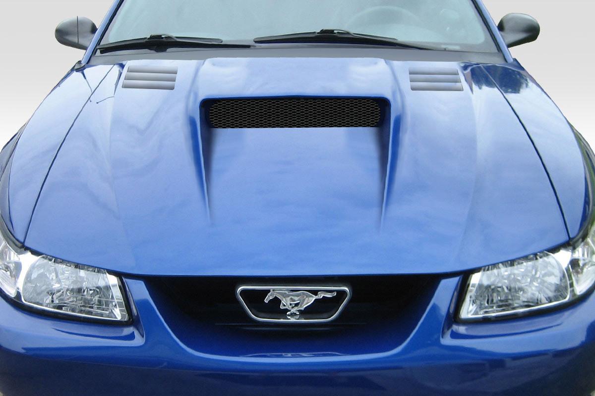 1999-2004 Ford Mustang Duraflex Venom Hood - 1 Piece - 104842