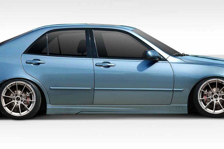 2000-2005 Lexus IS Series IS300 Duraflex H-Spec Side Skirts Rocker Panels - 2 Piece - 114791