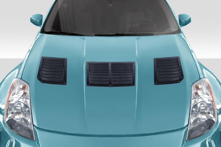2003-2006 Nissan 350Z Z33 Duraflex GT1 Hood - 1 Piece - 119810
