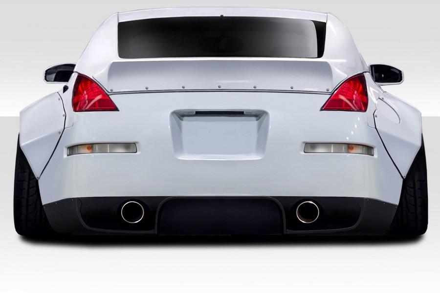 2003-2008 Nissan 350Z Z33 Duraflex RBS Rear Diffuser - 3 Piece - 113546