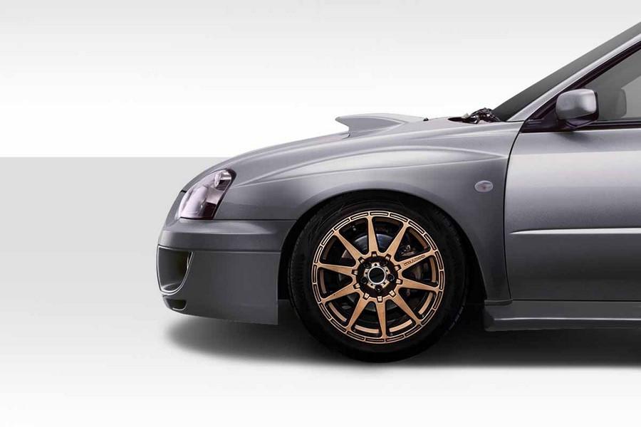 2004-2005 Subaru Impreza WRX STI 4DR Duraflex WRC Look Wide Body Front Fender - 2 Piece - 114950