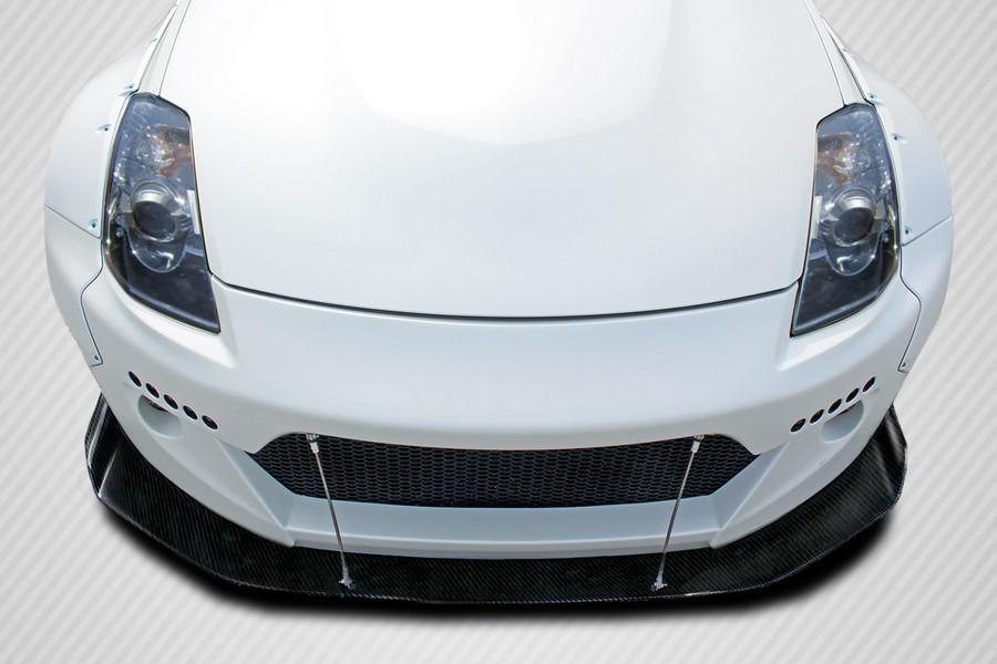 2003-2008 Nissan 350Z Z33 Carbon Creations RBS Front Splitter - 1 Piece - 113543