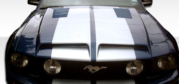 2005-2009 Ford Mustang Duraflex GT500 Hood - 1 Piece - 104717