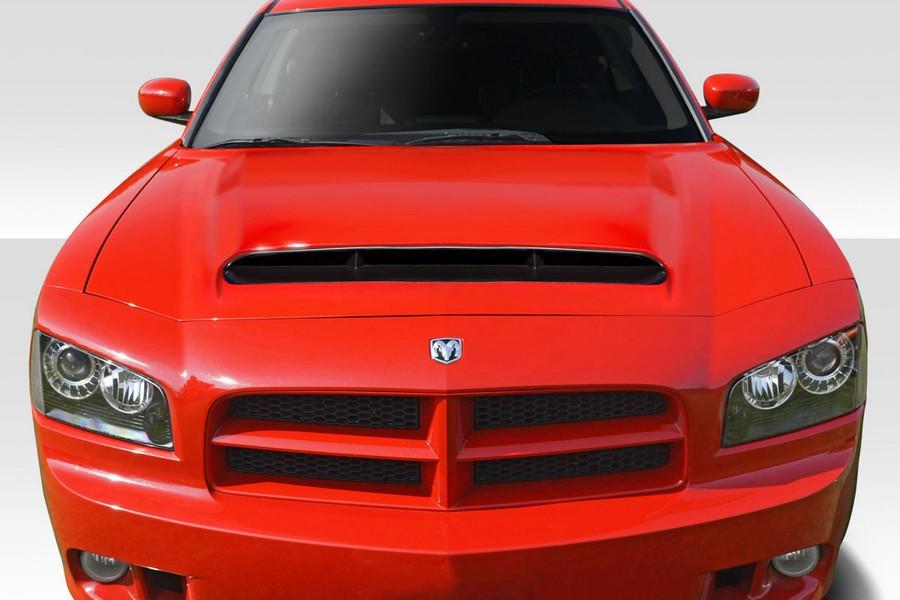 2006-2010 Dodge Charger Duraflex Demon Look Hood - 1 Piece - 115676