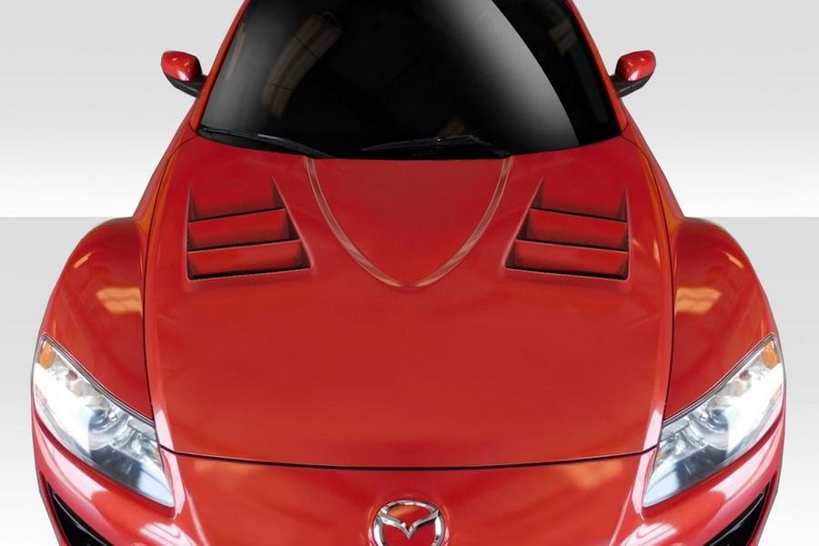 2004-2008 Mazda RX-8 Duraflex Vader Hood - 1 Piece - 114732