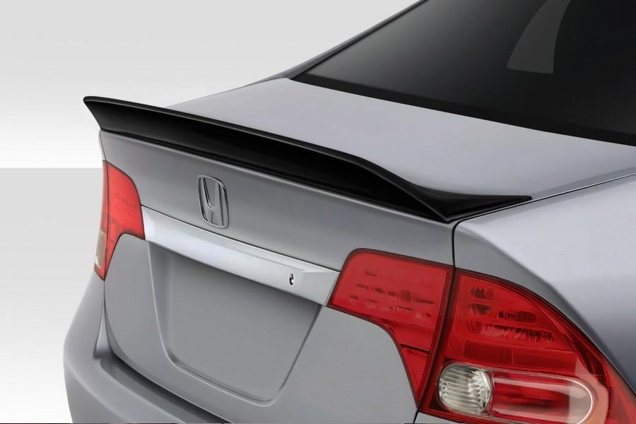 2006-2011 Honda Civic 4DR Duraflex KMZ Rear Wing Spoiler - 1 Piece - 116835