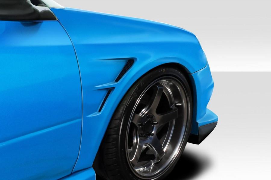 2006-2007 Subaru Impreza WRX STI 4DR Duraflex C Speed 20mm Front Fenders - 2 Piece - 114757