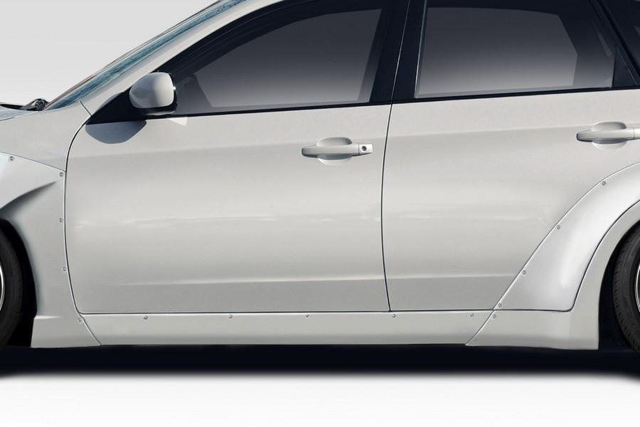 2008-2010 Subaru Impreza 2008-2011 Impreza WRX 4DR 5DR Duraflex MSR Side Skirts - 2 Piece - 115591