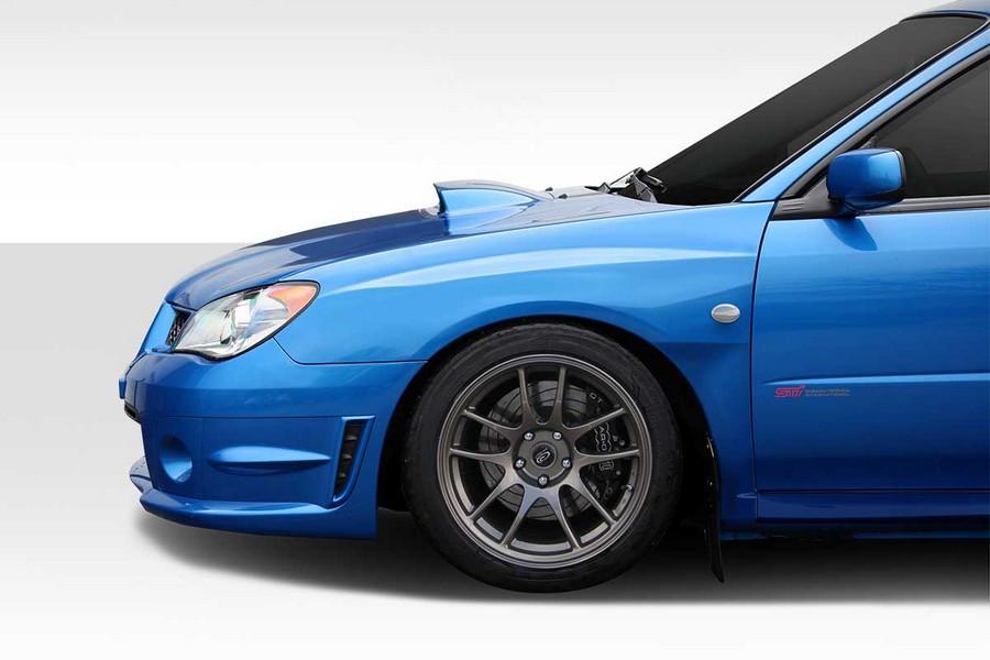 2006-2007 Subaru Impreza WRX STI 4DR Duraflex WRC Look Wide Body Front Fenders - 2 Piece - 114818