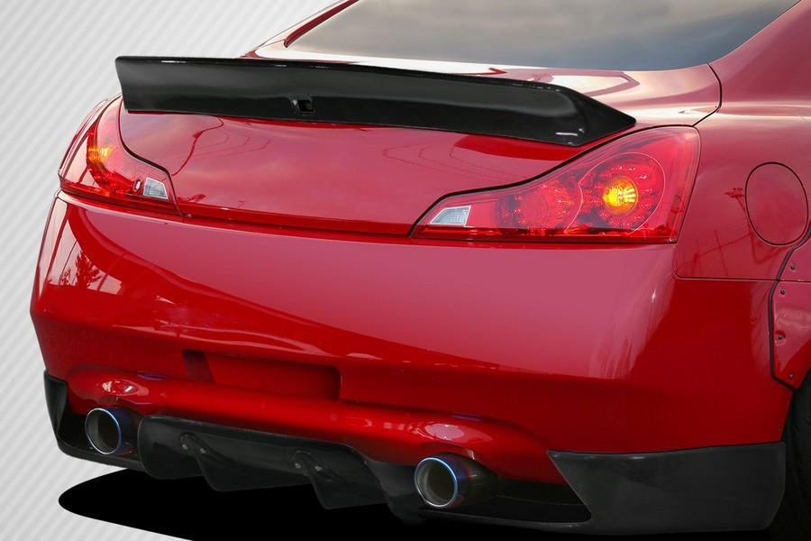 2008-2015 Infiniti G Coupe G37 Q60 Carbon Creations LBW Rear Wing Spoiler - 1 Piece - 119661
