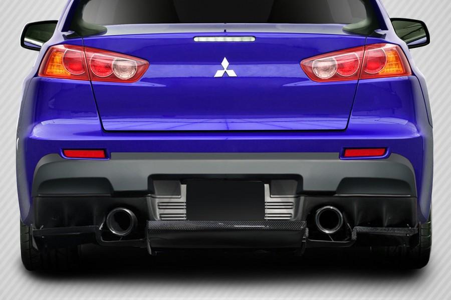 2008-2015 Mitsubishi Lancer Evolution 10 Carbon Creations VR-S Rear Diffuser - 1 Piece - 113561