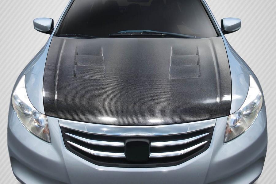 2008-2012 Honda Accord 4DR Carbon Creations TS-1 Hood - 1 Piece - 115478
