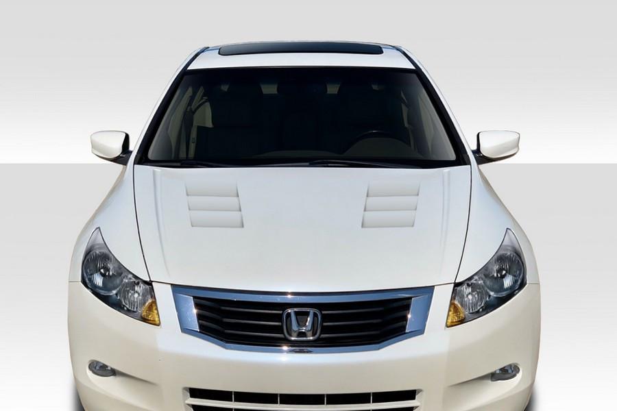 2008-2012 Honda Accord 4DR Duraflex TS-1 Hood - 1 Piece - 115477