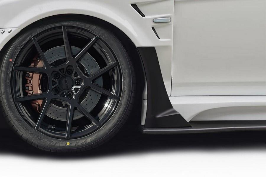 2008-2017 Mitsubishi Lancer / Lancer Evolution 10 Duraflex Vantix Side Air Panels - 2 Pieces - 119373