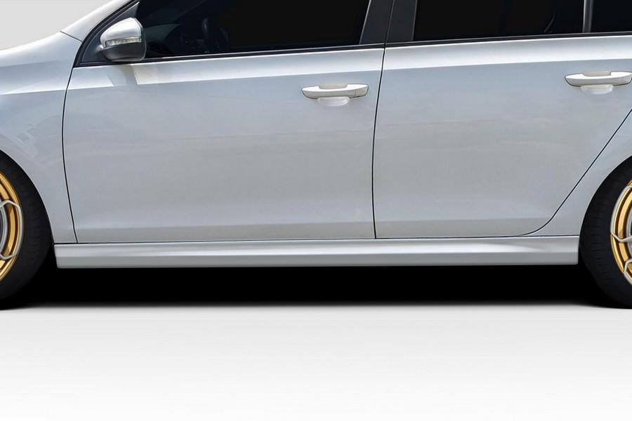 2010-2014 Volkswagen Golf GTI Duraflex Rabbet Side Skirts -2 Piece - 118315