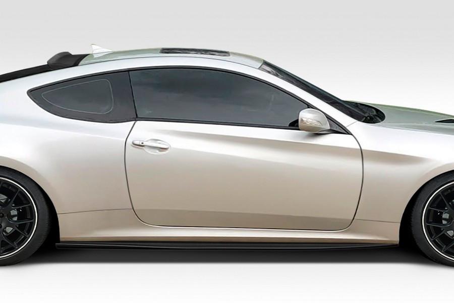 2010-2016 Hyundai Genesis Coupe 2DR Duraflex UnderG Side Skirt Rocker Panels - 2 Piece - 116652