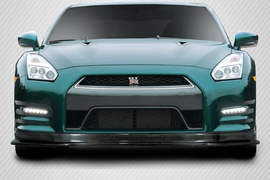 2012-2016 Nissan GT-R R35 Carbon Creations HK Front Lip Spoiler - 1 Piece - 113557