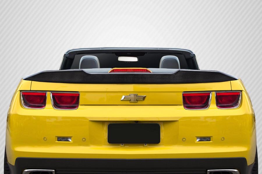 2010-2013 Chevrolet Camaro Convertible Carbon Creations A Spec Rear Wing Spoiler - 1 Piece - 115582