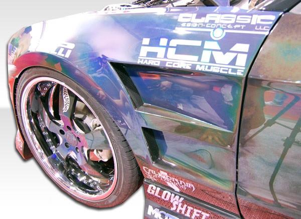 2010-2014 Ford Mustang Duraflex Circuit Fenders - 2 Piece - 105860