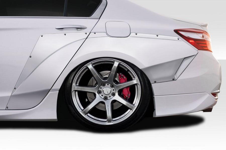 2013-2017 Honda Accord 4DR Duraflex Widebody RX Style Rear Fender Flares - 4 Piece - 118170