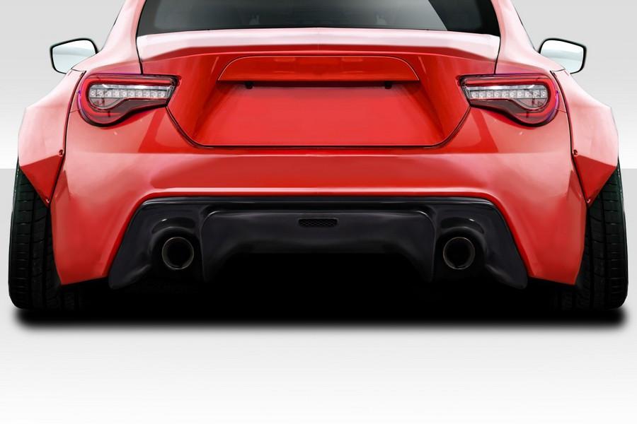 2013-2020 Scion FR-S Toyota 86 Subaru BRZ Duraflex GT500 V3 Rear Diffuser - 1 Piece - 119727