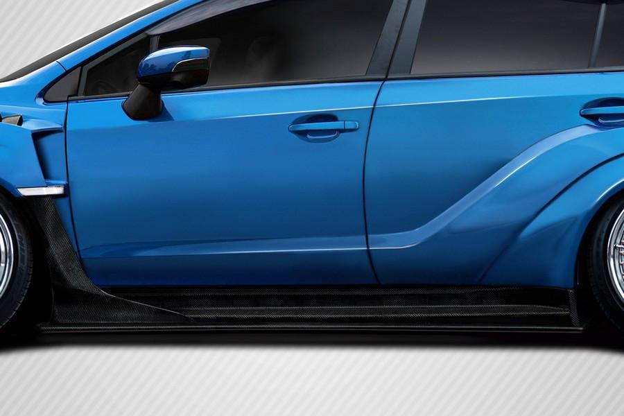 2015-2021 Subaru WRX STI Carbon Creations VRS Wide Body Side Skirt Rocker Panels - 6 Piece - 116963