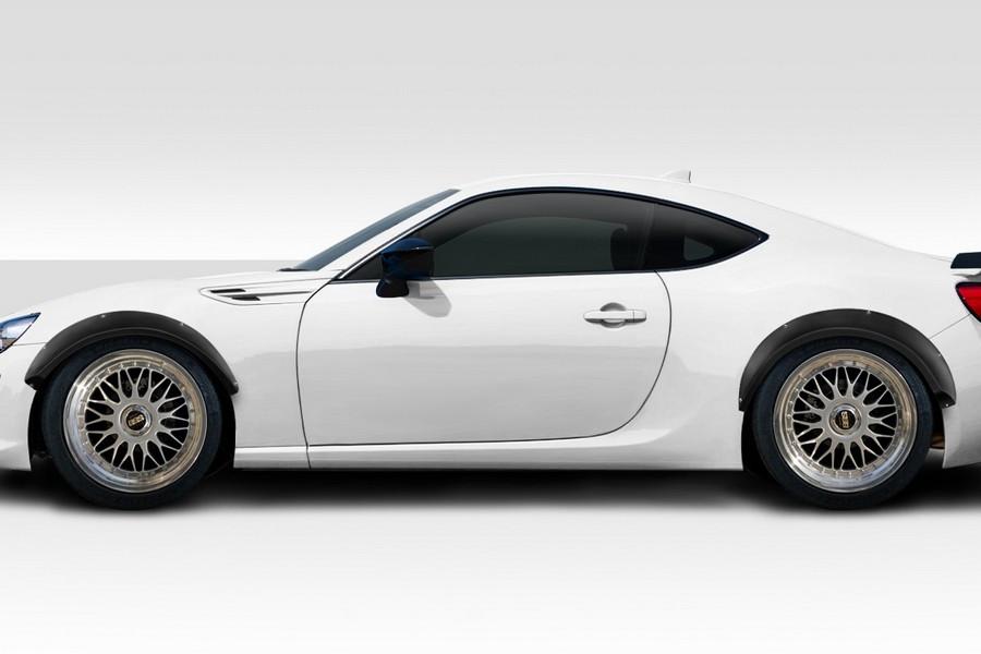 2013-2020 Scion FR-S Toyota 86 Subaru BRZ Duraflex Hako Fender Flares - 4 Piece - 116673