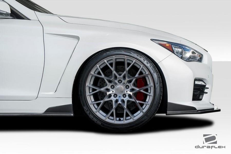 2014-2023 Infiniti Q50 Duraflex Gamma Front Fenders - 2 Piece - 118367