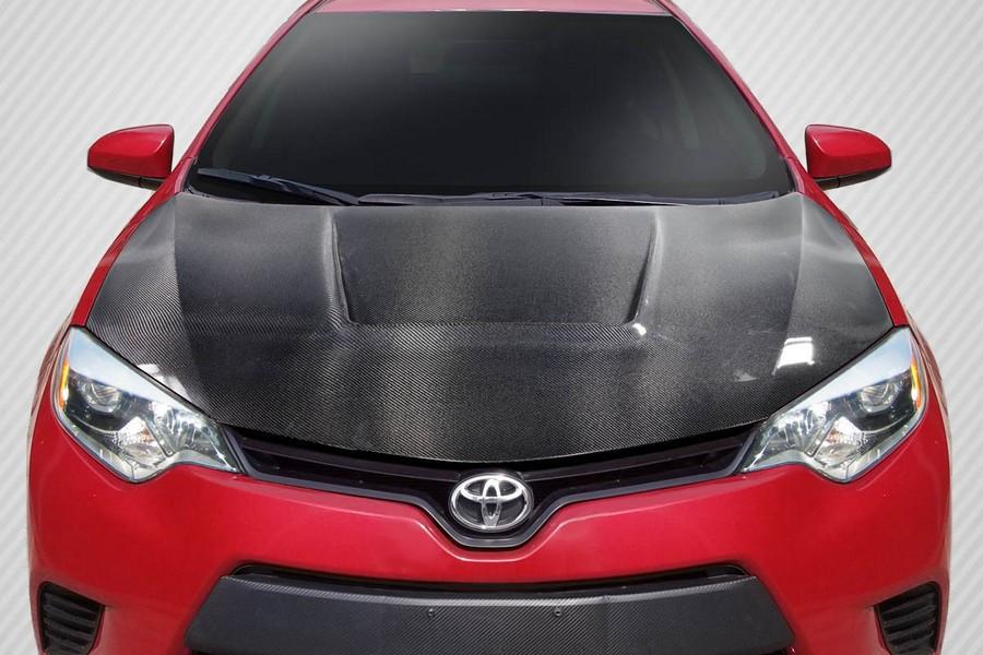 2014-2016 Toyota Corolla Carbon Creations Circuit Hood - 1 Piece - 115576