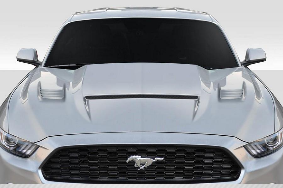 2015-2017 Ford Mustang Duraflex R Spec Hood - 1 Piece - 117645