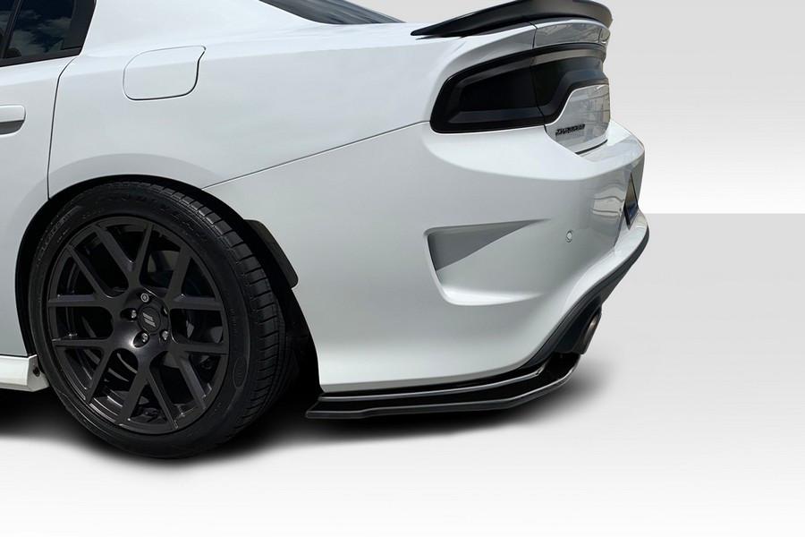 2015-2023 Dodge Charger Duraflex Rspec Rear Lip Add Ons - 2 Piece - 119852