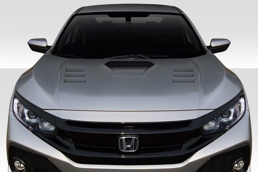 2016-2021 Honda Civic Duraflex TS 1 Hood - 1 Piece - 116713