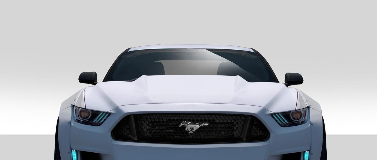 2015-2017 Ford Mustang Duraflex Cowl Hood - 1 Piece - 112580