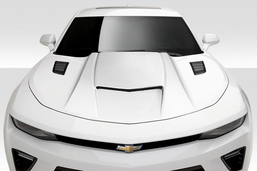 2016-2023 Chevrolet Camaro Duraflex CVX Ram Hood - 1 Piece - 116711