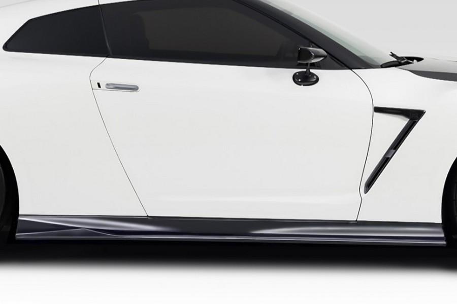 2017-2021 Nissan GT-R R35 Duraflex Vantix Side Skirt Rocker Panels - 2 Pieces - 119389