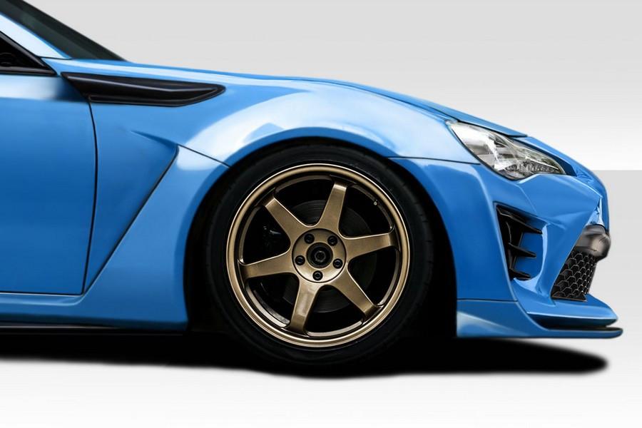 2017-2020 Toyota 86 Duraflex AMGT Wide Body Front Fenders - 4 Piece - 116596